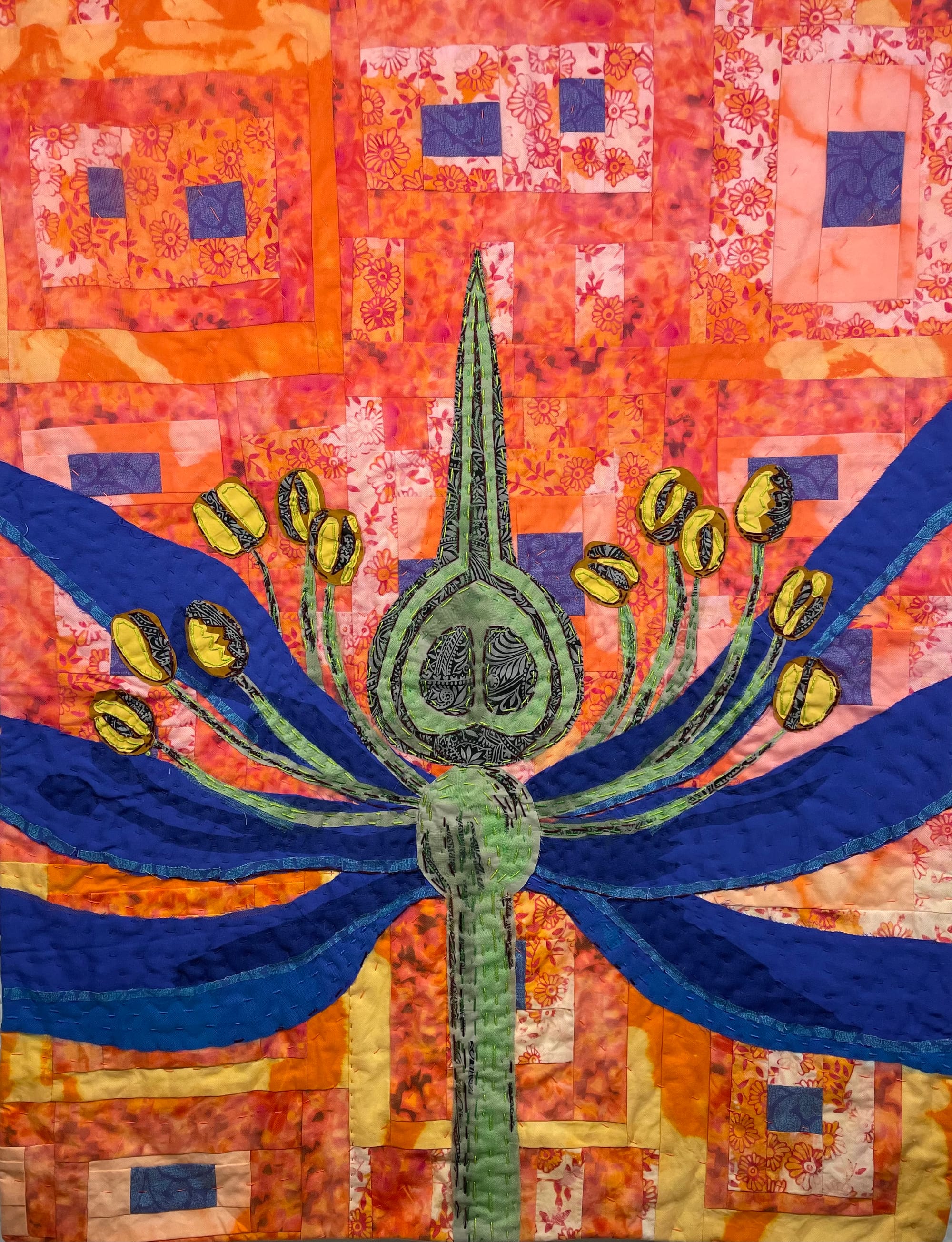 cross section of a flower