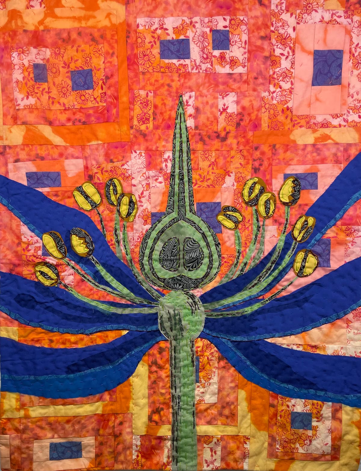 cross section of a flower